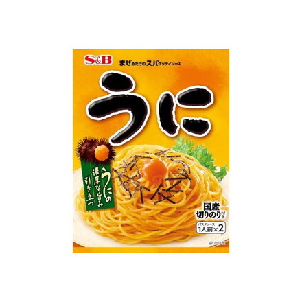 【単品10個セット】 S&B まぜるだけのスパゲッティソースうに 52g