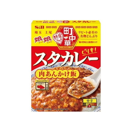 【単品6個セット】 S&B 町中華 スタカレー 165g