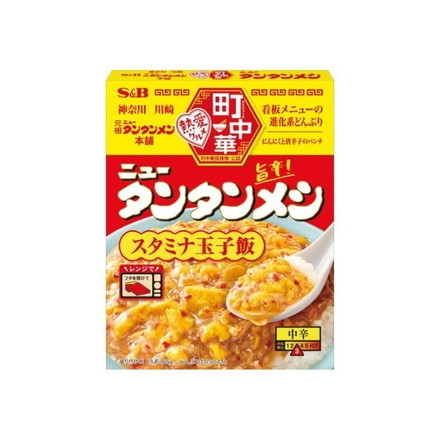【単品6個セット】 S&B 町中華 ニュータンタンメシ 165g