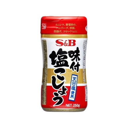 【単品5個セット】 S&B エスビー 味付塩こしょう 250g
