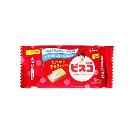 【単品20個セット】 グリコ ビスコ ミニパック 5枚