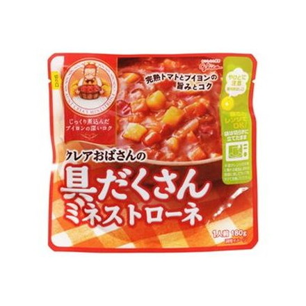 【5個セット】 グリコ クレアおばさんのミネストローネ 180g x5