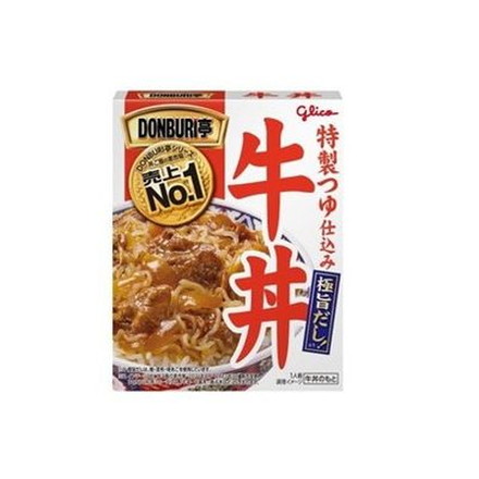 【10個セット】 グリコ DONBURI亭 牛丼 160g x10