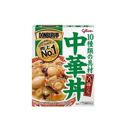 【10個セット】 グリコ DONBURI亭 中華丼 210g x10