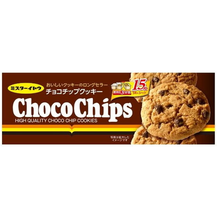 【単品12個セット】 イトウ チョコチップクッキー 15枚