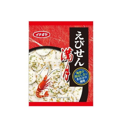 【単品12個セット】 イケダヤ えびせん満月 30g