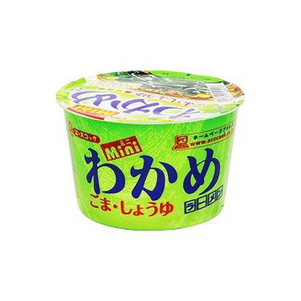 【12個セット】 エースコック ミニわかめごま醤油ラーメン 38g x12 まとめ売り セット販売 お徳用 おまとめ品