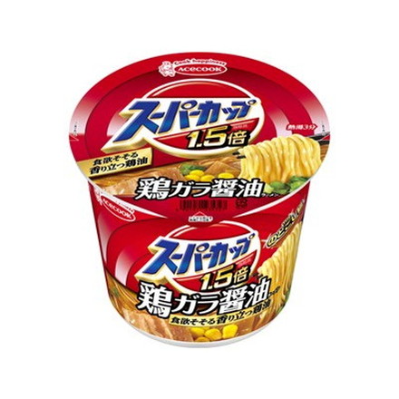 エースコック SC1.5倍 しょうゆラーメン 109g x12 12個セット