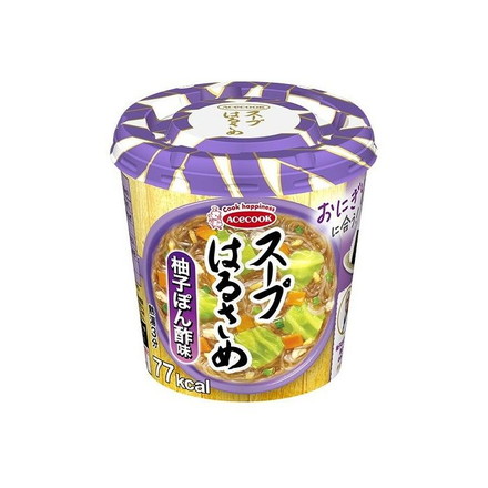 【6個セット】 エースコック スープはるさめ 柚子ぽん酢味 32g x6 まとめ売り セット販売 お徳用 おまとめ品