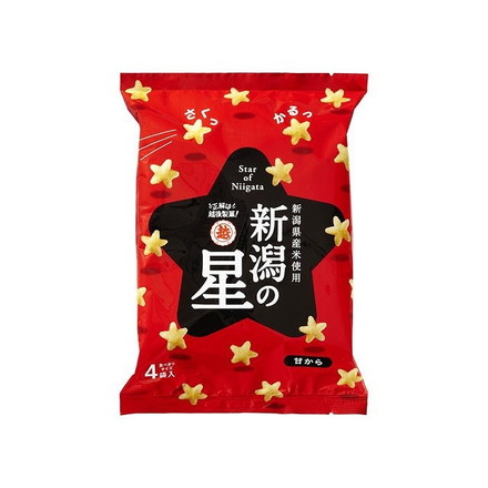 【単品12個セット】 越後製菓 新潟の星 甘から 80gx12 まとめ買い まとめ売り お徳用 大容量 セット販売