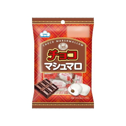 【単品12個セット】 エイワ チョコマシュマロ 33g