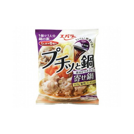 【まとめ買い】 エバラ プチッと鍋 寄せ鍋 23gX6個 x12個セット 食品 セット セット販売 まとめ