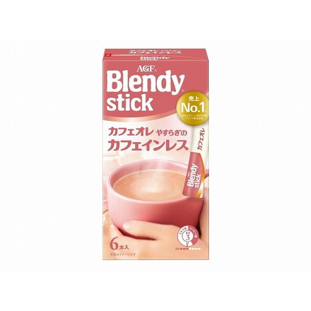 【6個セット】 AGF ブレンディ スティック カフェインレス 6本 x6
