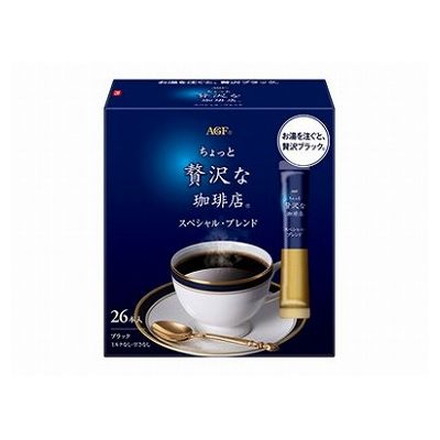 【3個セット】 AGF ちょっと贅沢な珈琲店 パーソナルインスタントコーヒー 26本 x3