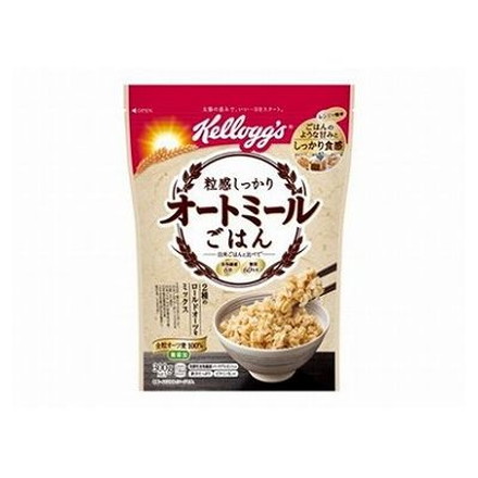 【6個セット】 ケロッグ 粒感しっかりオートミールごはん 300g x6