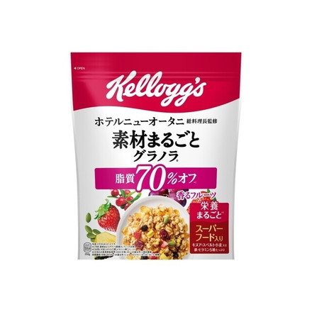 【単品6個セット】 ケロッグ グラノラ脂質70%オフフルーツ 350g