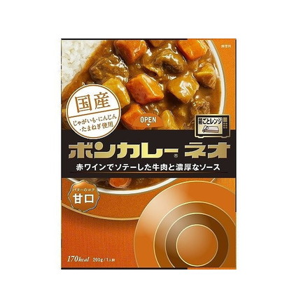 【単品5個セット】 大塚食品 ボンカレーネオ バターのコク 甘口 200gx5 まとめ買い まとめ売り お徳用 大容量 セット販売