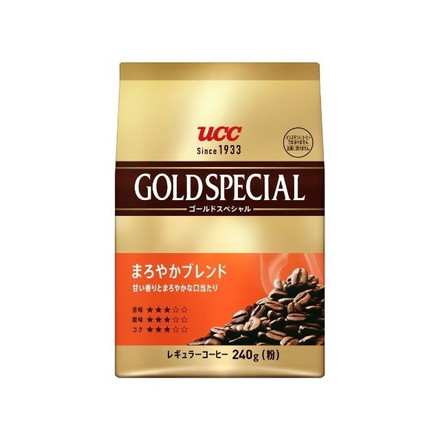 【単品6個セット】 UCC ゴールドスペシャル まろやかブレンド SAP 240g