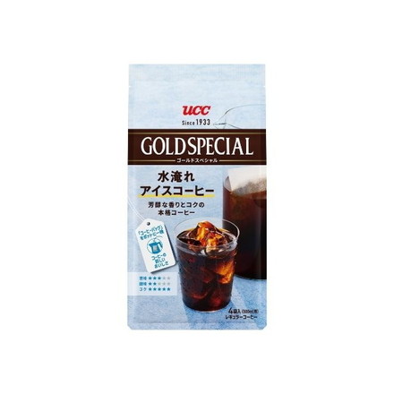 【単品6個セット】 UCC ゴールドスペシャル水淹れアイスコーヒー 4P 30gX4P