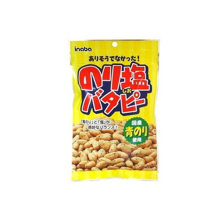 【12個セット】 稲葉ピーナツ のり塩 バタピー 80g x12 まとめ売り セット販売 お徳用 おまとめ品