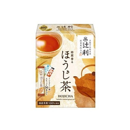 辻利 焙煎香るほうじ茶 スティック 1gX30本 x6 6個セット