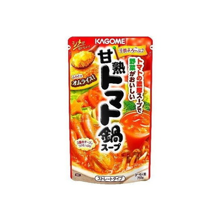 【12個セット】 カゴメ 甘熟トマト 鍋スープ 750g x12 セット まとめ売り セット販売 お徳用 おまとめ品