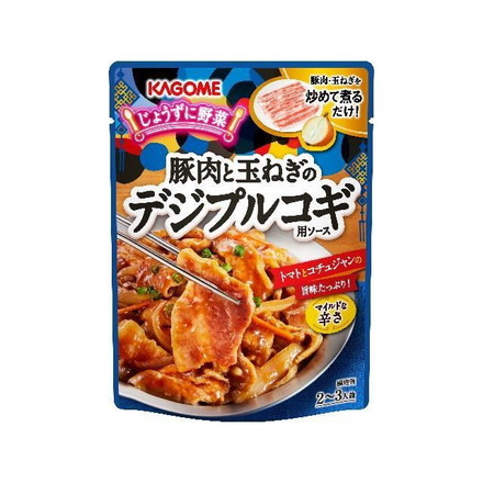 【単品5個セット】 カゴメ 豚肉と玉ねぎのデジプルコギソース 180g