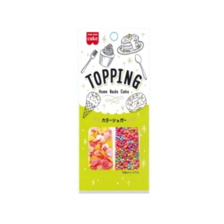 共立食品 ホームメイドトッピングカラーシュガー 8g x5 5個セット