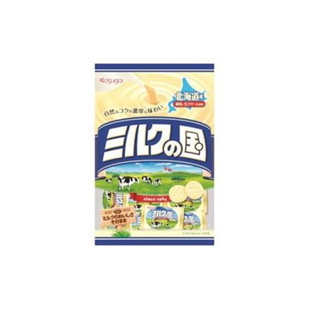 【12個セット】 春日井製菓 ミルクの国 125g x12