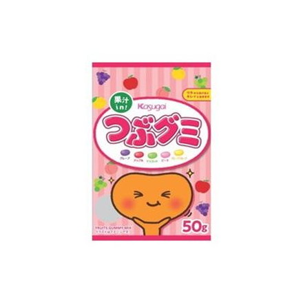 【6個セット】 春日井 つぶグミ 50g x6