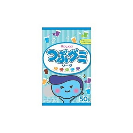 【6個セット】 春日井 つぶグミソーダ 50g x6