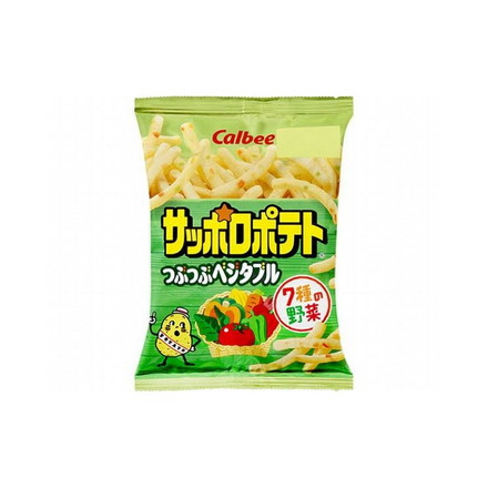 【まとめ買い】 カルビー サッポロポテト つぶつぶベジタブル 24g x24個セット 食品 セット セット販売 まとめ
