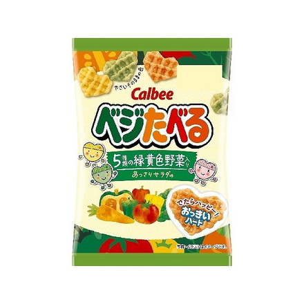 【単品24個セット】 カルビー ベジたべる あっさりサラダ味 18gx24 まとめ買い まとめ売り お徳用 大容量 セット販売