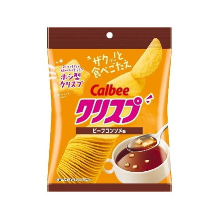 【単品16個セット】 カルビー クリスプ ビーフコンソメ味 45g