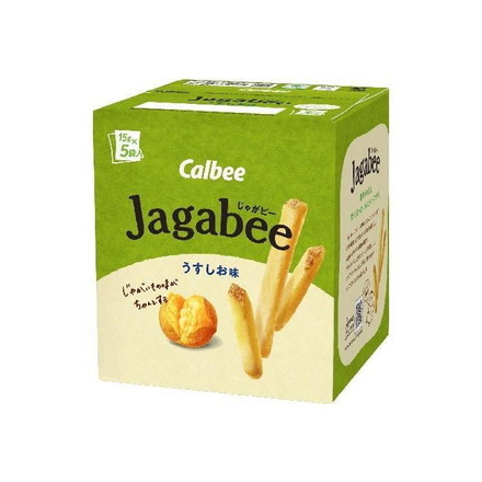 【単品12個セット】 カルビー Jagabee うすしお味 75g