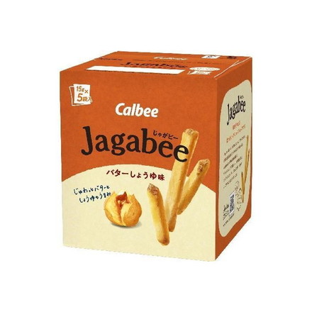【単品12個セット】 カルビー Jagabeeバターしょうゆ味 75g