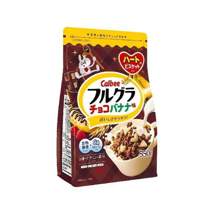 【単品6個セット】 カルビー フルグラ チョコバナナ味 550