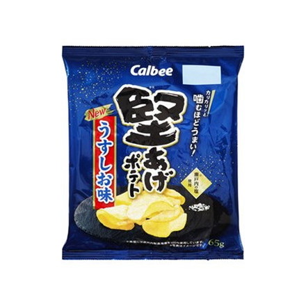カルビー 堅あげポテト うすしお味 65g x12 12個セット