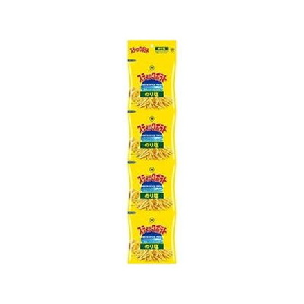 【12個セット】 湖池屋 スティックポテト のり塩 4連 48g x12