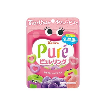 【単品6個セット】 カンロ ピュレリング 63g