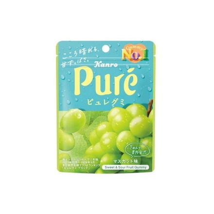 【6個セット】 カンロ ピュレグミ マスカット 56g x6 まとめ売り セット販売 お徳用 おまとめ品