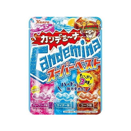 【6個セット】 カンロ カンデミーナグミ スーパーベスト 72g x6 まとめ買い まとめ売り お徳用 大容量 セット販売