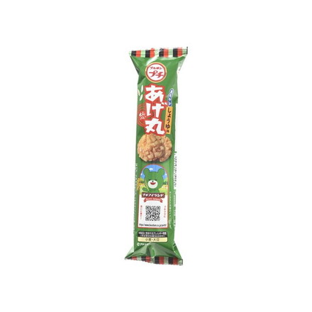 【単品10個セット】 ブルボン プチあげ丸 まろやかしょうゆ味 26g