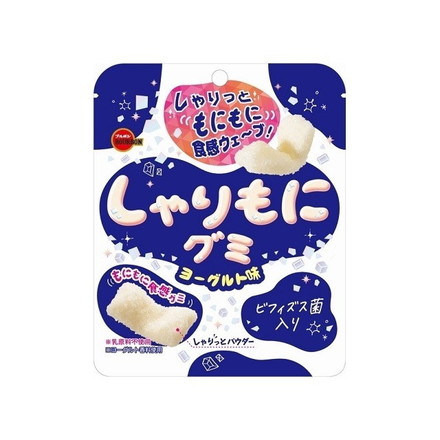【単品10個セット】 ブルボン しゃりもにグミ ヨーグルト味 57g