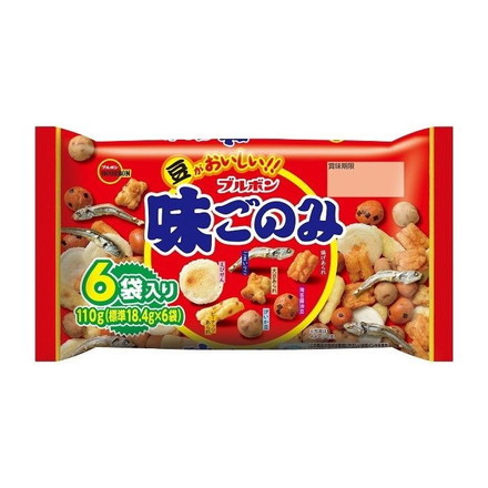 【単品12個セット】 ブルボン 味ごのみ ファミリー 110g