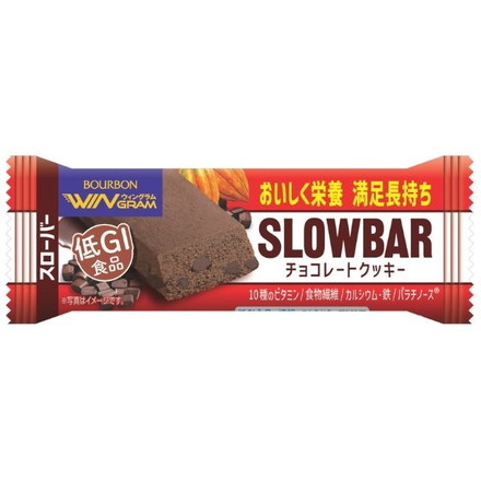 【単品9個セット】 ブルボン スローバーチョコレートクッキー 41g