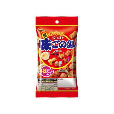 【単品10個セット】 ブルボン 味ごのみ 48g