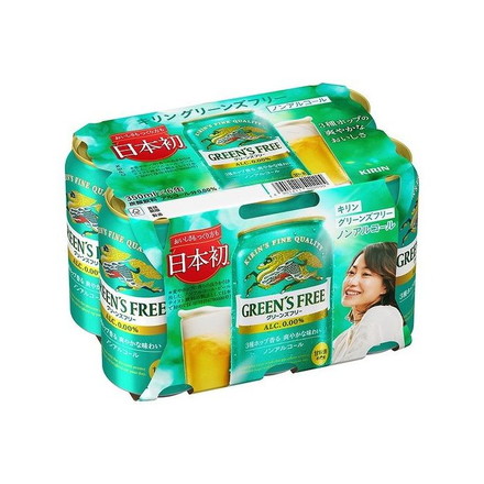 【4個セット】 キリン グリーンズフリー(新)6缶パック 350X6 x4 まとめ売り セット販売 お徳用 おまとめ品