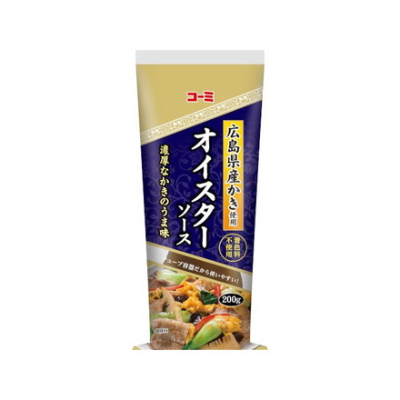 【単品12個セット】 コーミ オイスターソース チューブ 200g