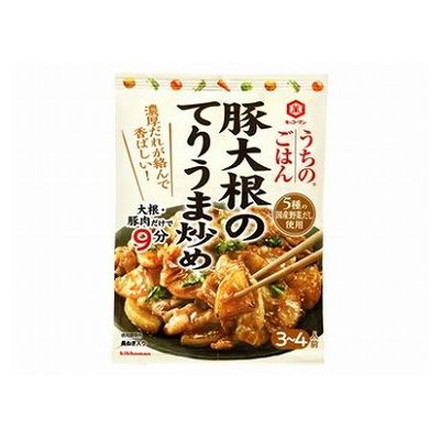 【10個セット】 キッコーマン 豚大根のてりうま炒め 85g x10